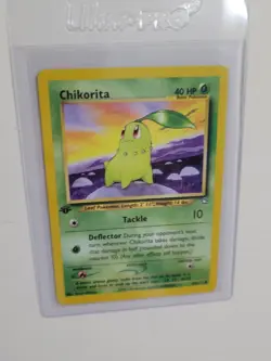 Chikorita - Pokemon Neo Genesis First 1st Edition #53 - Common - Image 1