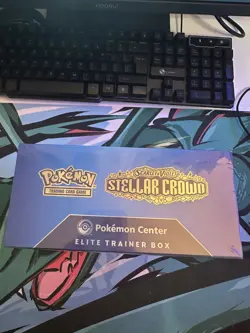 Pokemon Center Exclusive Stellar Crown Elite Trainer Box ETB with Tear - Image 4