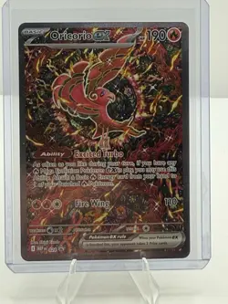 Pokemon Oricorio EX Black Star Promo 024 PHANTASMAL FLAMES UPC Promo!! - Image 1
