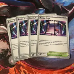 Battle Cage Playset x4 085/094 - Phantasmal Flames PFL - NM - Image 1