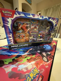 Pokemon Mega Lucario ex Premium Figure Collection Box -FACTORY SEALED - Image 1
