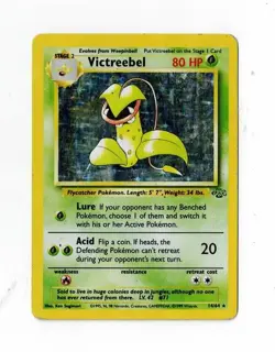 Pokemon TCG Victreebel Jungle 30/64 holo Unlimited Rare - Image 1