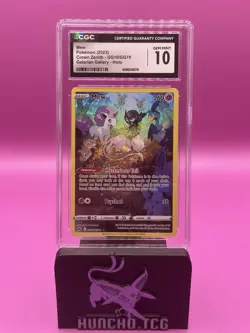 MEW Crown Zenith Holo Trainer Gallery Rare #GG10 CGC 10 GEM MINT Pokemon - Image 1