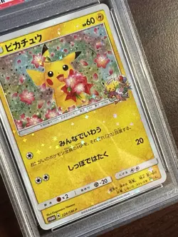 2018 POKEMON JPN SM PROMO POKEMON CENTER 20TH ANV CAMPAIGN #224 PIKACHU PSA 10 - Image 4