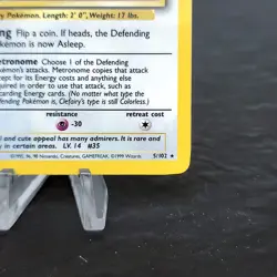 Clefairy Holo Rare 5/102 Base Set WOTC Pokemon TCG Unlimited NM Condition ? - Image 5