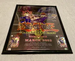 Yu-Gi-Oh! Starter Deck Poster Framed March 2002 18x24” - Image 3