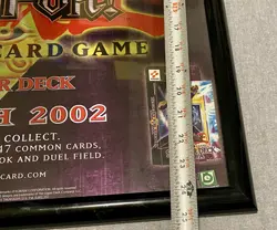 Yu-Gi-Oh! Starter Deck Poster Framed March 2002 18x24” - Image 5