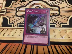 Witch’s Strike SAST-EN079 1st Secret Rare NM Yugioh Card - Image 1