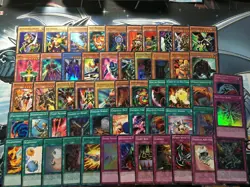 YUGIOH BATTLE CITY JOEY WHEELER DECK TIME WIZARD RED-EYES B. HER **HOT** + Bonus - Image 1