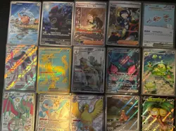 Pokemon 20 Card Lot Near Mint ir Sir Paf Promo Full Art Celebrations Hyper Rare - Image 2
