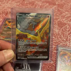 Team Rockets Moltres Ex Promo Cards & Absol Ex Mega evolution SIR 180/132 - Image 4