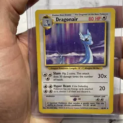 1999 Pokemon Base Set Dragonair #18/102 Non-Holo Rare LP Lightly Played Card TCG - Image 1