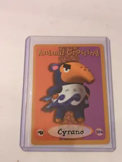 Nintendo Animal Crossing Cyrano e-Reader Game Card 104 Vintage 2002 - Image 4