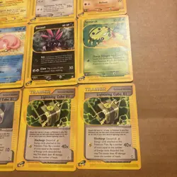 Pokemon Aquapolis 20 Card Lot Common And Uncommon Cards LP MP And HP - Image 3
