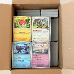 Pokemon Card Bulk Lot 1000+ Common/Uncommon Plus 2 JUMBO Card Modern Era English - Image 2