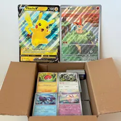 Pokemon Card Bulk Lot 1000+ Common/Uncommon Plus 2 JUMBO Card Modern Era English - Image 5