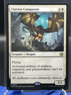 Clarion Conqueror #5 Magic the Gathering Card - Image 1