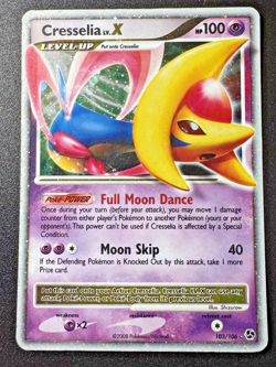 Cresselia LV.X 103/106 D&P Great Encounters Pokemon Card Holo Foil Rare MP - Image 1