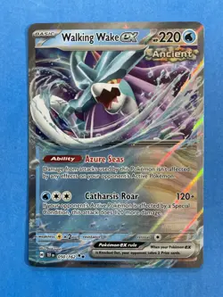 Pokemon TCG - Walking Wake ex | Raging Bolt ex | Gouging Fire ex - 3 Card Set NM - Image 2