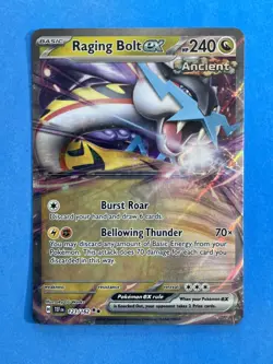 Pokemon TCG - Walking Wake ex | Raging Bolt ex | Gouging Fire ex - 3 Card Set NM - Image 4