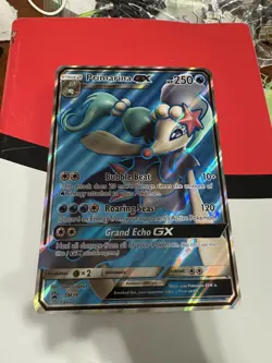 JUMBO Primarina GX Oversized Promo Card SM39 Black Star Promo 2017 Pokemon NM - Image 1