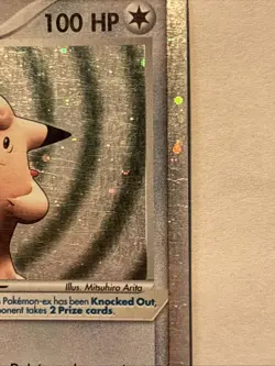 Clefable EX 106/112 Holo Ultra Rare EX FireRed & LeafGreen Pokemon Card -MP - Image 2