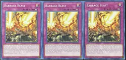 Barrage Blast LDS2-EN126 Legendary Duelists: Season 2 1st Ed (x3) Yugioh Card - Image 1