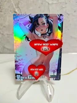 Marnie Trading Card Waifu Goddess Story Anime Girl holo Karte Manga Full Art - Image 1