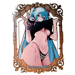 Goddess Story: Hatsune Miku #50/100 (Vocaloid) Spicy Metal Anime Waifu CCG Card - Image 2
