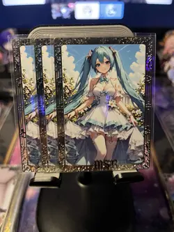 Goddess Story Metal Card Serialized Anime Waifu Hatsune Miku - Image 1