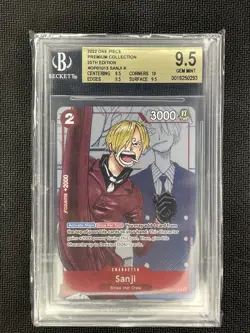 One Piece Card Game 2022 R Sanji Premium Collection 25th Anniversary Edition - Image 1