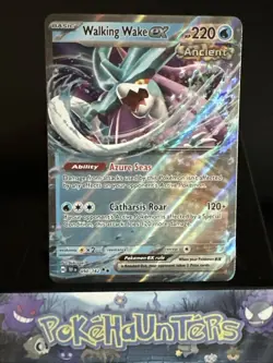 Pokemon Card Walking Wake ex 050/162 Temporal Forces Double Rare NM - Image 1
