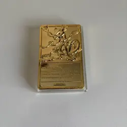 RARE 1999 23 Karat Gold-Plated Mewtwo Pokemon Trading Card - Image 3
