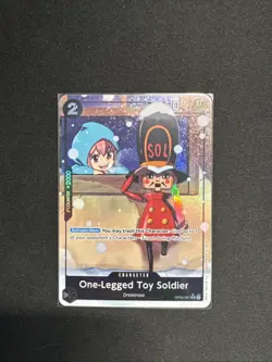 One-Legged Toy Soldier (Alt Art) OP05-081 ENGLISH ONE PIECE Card The Best PRB-01 - Image 1