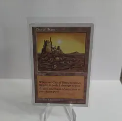 ?? Rare MTG Card - City of Brass - 5th Edition Magic the Gathering - Image 2