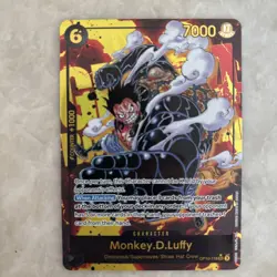 Monkey D. Luffy (Alt Art) OP10-118 SEC Royal Blood ONE PIECE Card Game - Image 1