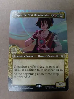 Toph, the First Metalbender Avatar TLA #353 Showcase Non-Foil NM - Image 1