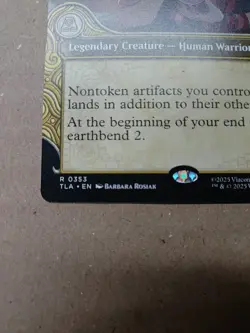 Toph, the First Metalbender Avatar TLA #353 Showcase Non-Foil NM - Image 3