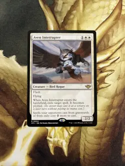 Aven Interrupter Outlaws of Thunder Junction Regular 4 Rare Nm - Image 1