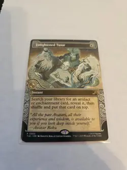 Enlightened Tutor Showcase MTG Avatar: TLA Eternal-Legal Nm/M - Image 1