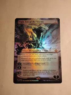 Ugin, Eye of the Storms (Borderless) Tarkir: Dragonstorm Foil - Image 1