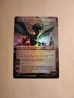 Ugin, Eye of the Storms (Borderless) Tarkir: Dragonstorm Foil - Image 2