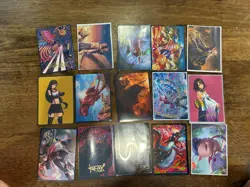 Magic The Gathering Final Fantasy Art Series Lot ALL STAMPED Tifa Yuna More - Image 1