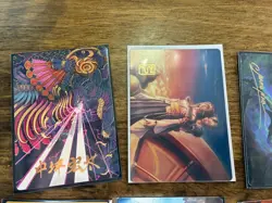 Magic The Gathering Final Fantasy Art Series Lot ALL STAMPED Tifa Yuna More - Image 2