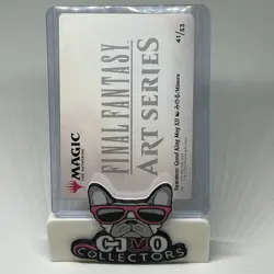 Summon: Good King Mog XII MTG Final Fantasy Art Series Regular - Image 2