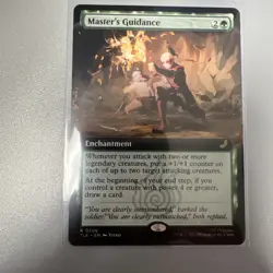 x1 Master's Guidance - Extended Art R MTG Avatar: The Last Airbender: Eternal M/ - Image 1