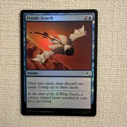 Frantic Search C0159 Foil MTG Avatar TLE NM - Image 1