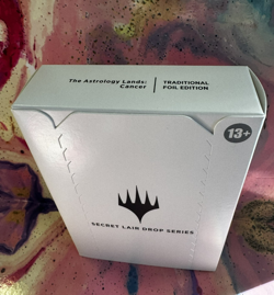 MTG SECRET LAIR DROP THE ASTROLOGY LANDS: CANCER PLAINS FOIL SEALED - Image 1