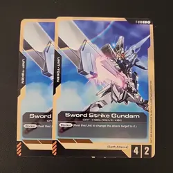 (2X) Sword Strike Gundam | Token Common Newtype Rising T-010 NM - Image 1