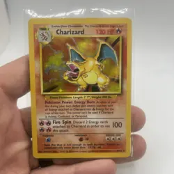 1999 Charizard 4/102 - Base Set Unlimited Holo Rare - Pokemon TCG - Image 1